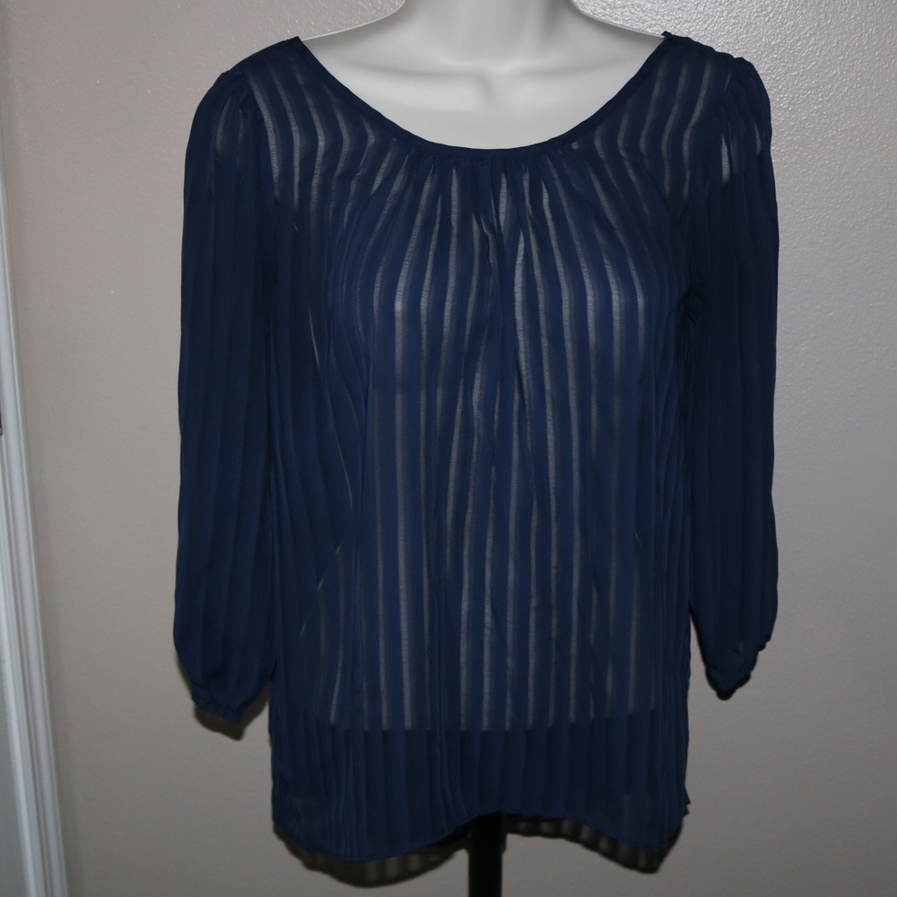 Blue Bow Blouse!